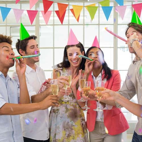 Tatuo Pastel Pennant Banner Flags, Triangle Bunting
