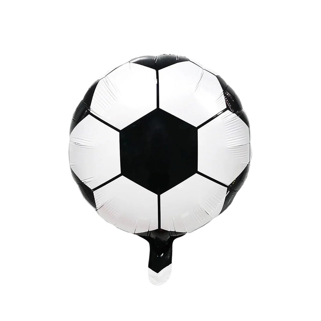 Soccer Balloons Party Decorations 50pcs 18inch Football Aluminum Foil Balloons Happy Birthday Party Decorations Toys Helium Globos Inflatable Ball Supplies