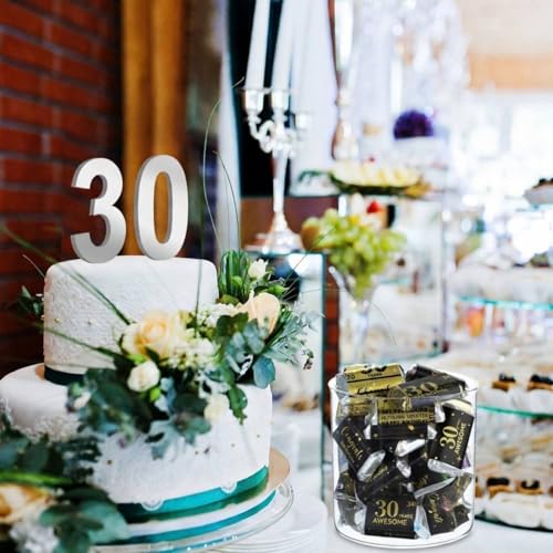 Tenare 90 Pcs Birthday Candy Wrappers Stickers