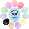 Personalized 12-Inch Latex Balloons, Custom Logo, Text, or Photo for Promotions, Birthday Parties, Weddings, Business Celebrations – 2.8g Double-sided Printing