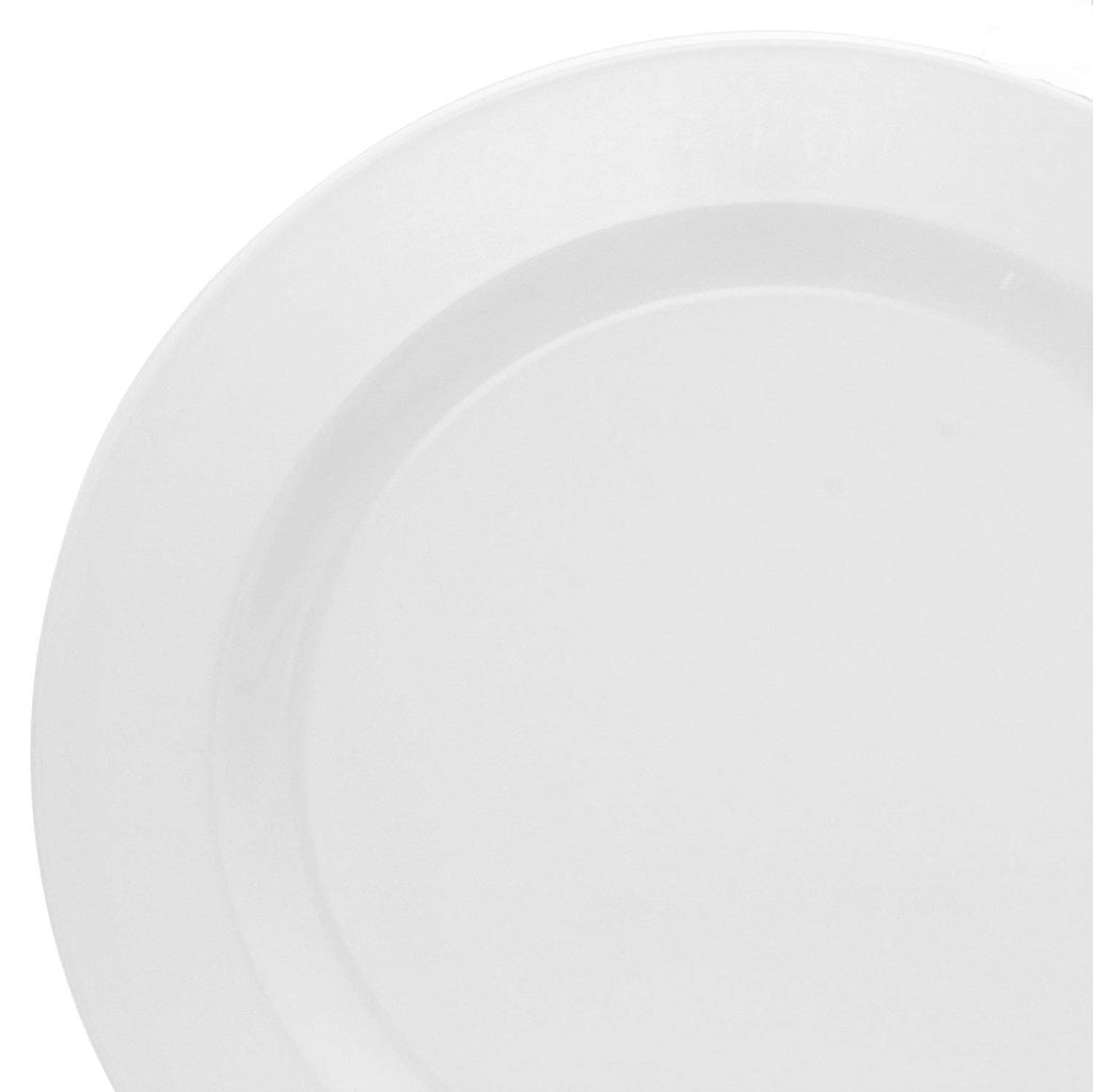OCCASIONS 50-125-175-Combos Pieces PLAIN (25 Guests) 10.5'', 6.25'' + Silverware