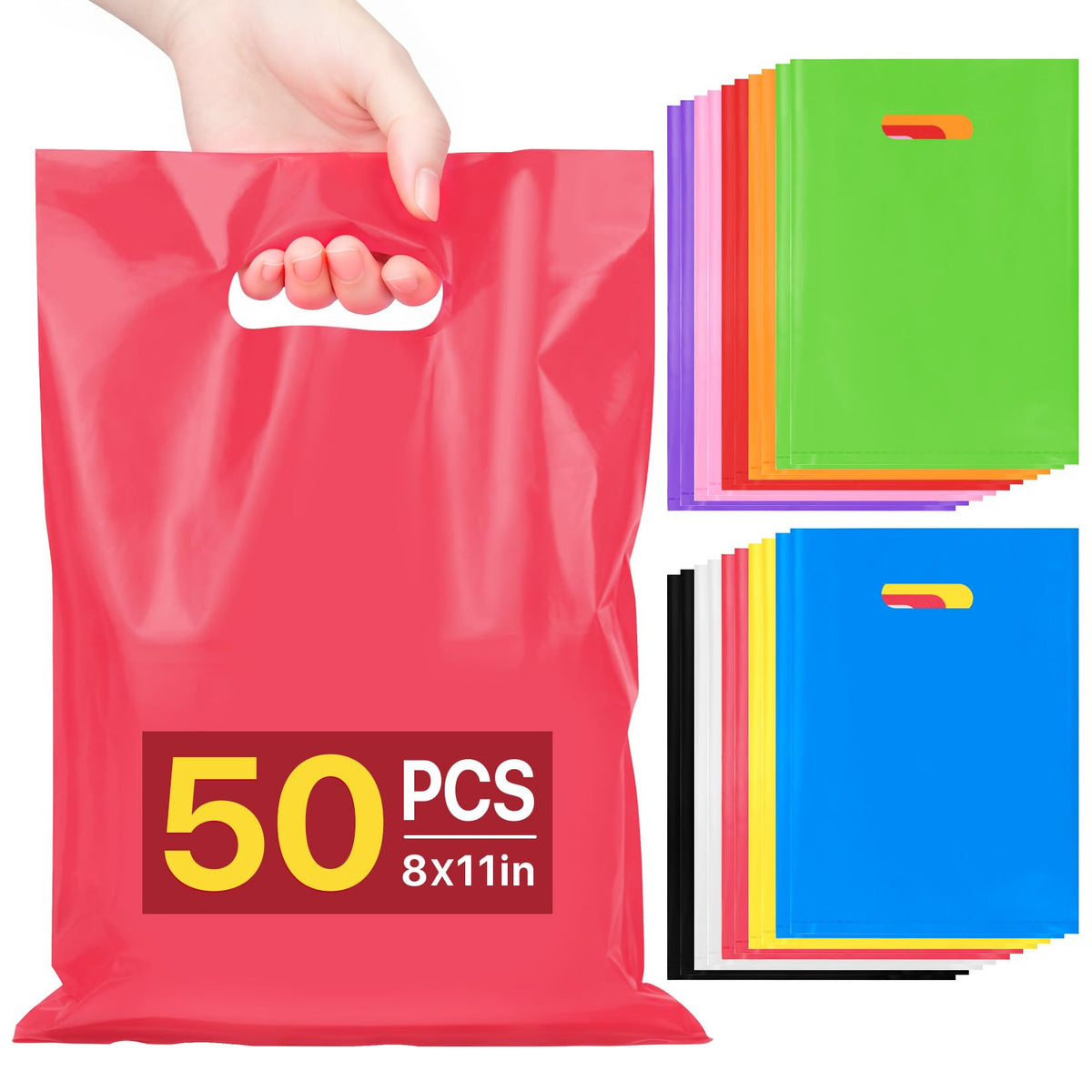 8 x 11-Inch Party Favor Bags for Birthday Celebrations