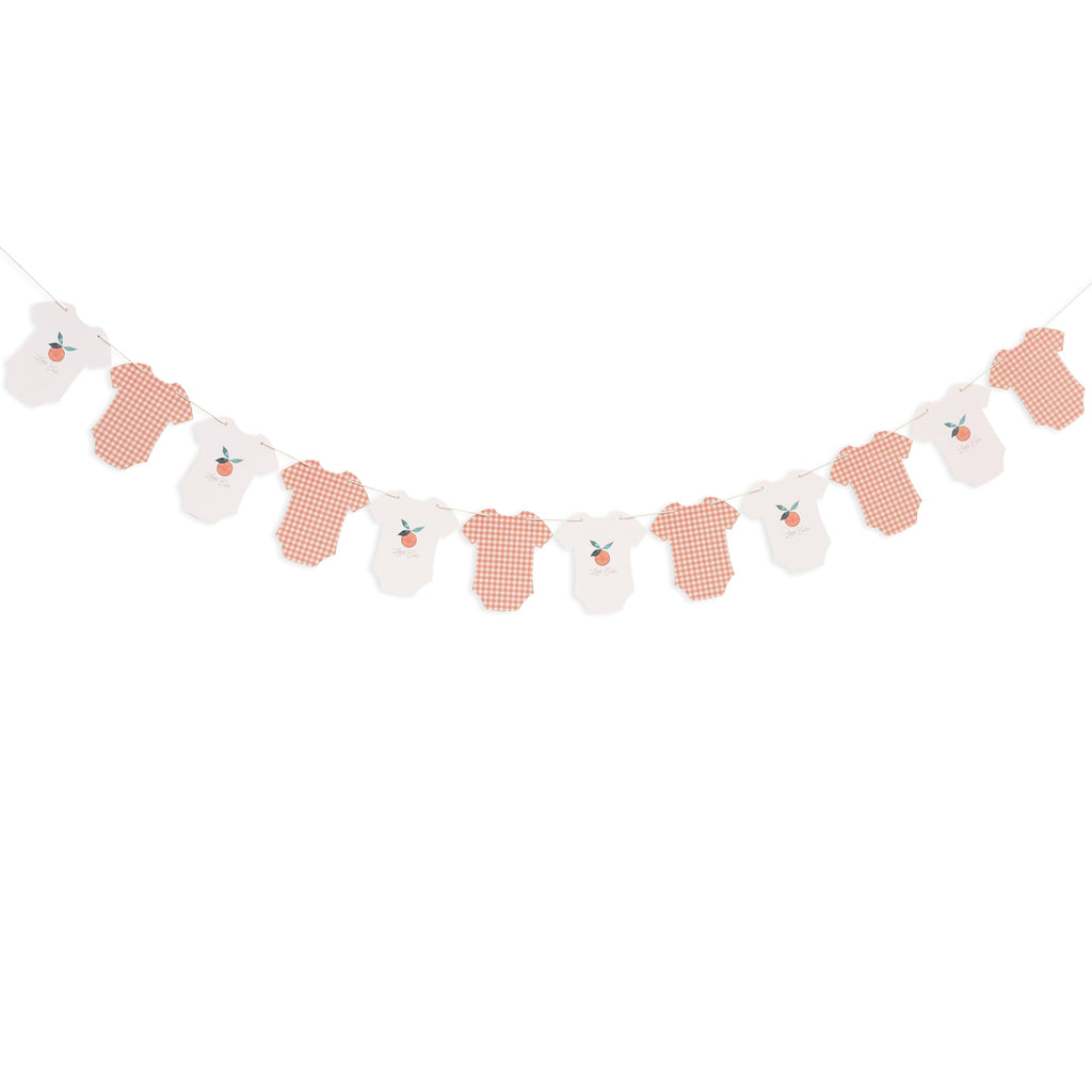 Golf Baby Shower Bodysuit Banner