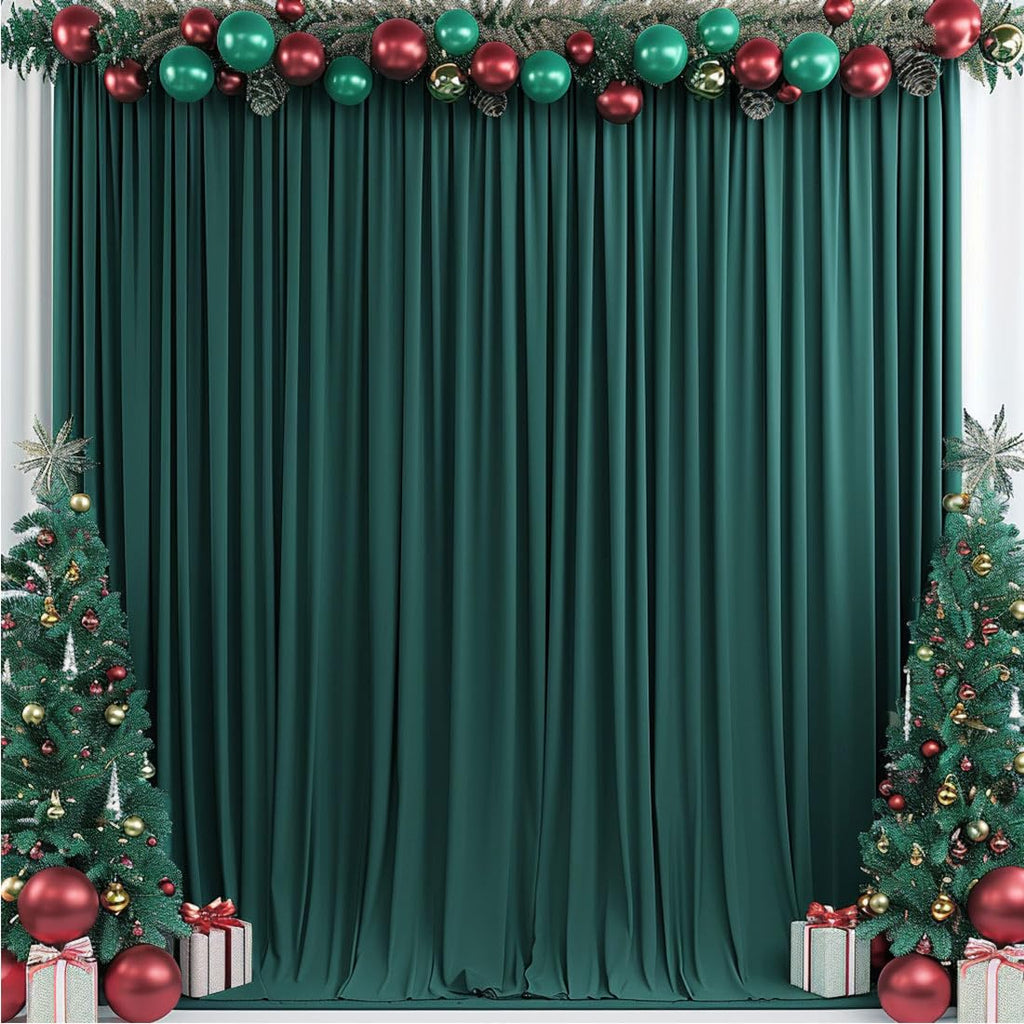 Wrinkle Free Backdrop Curtain for Parties Soft Fabric Drapes Wedding White Curtain Backdrop for Birthday Party Decorations Background for Photography