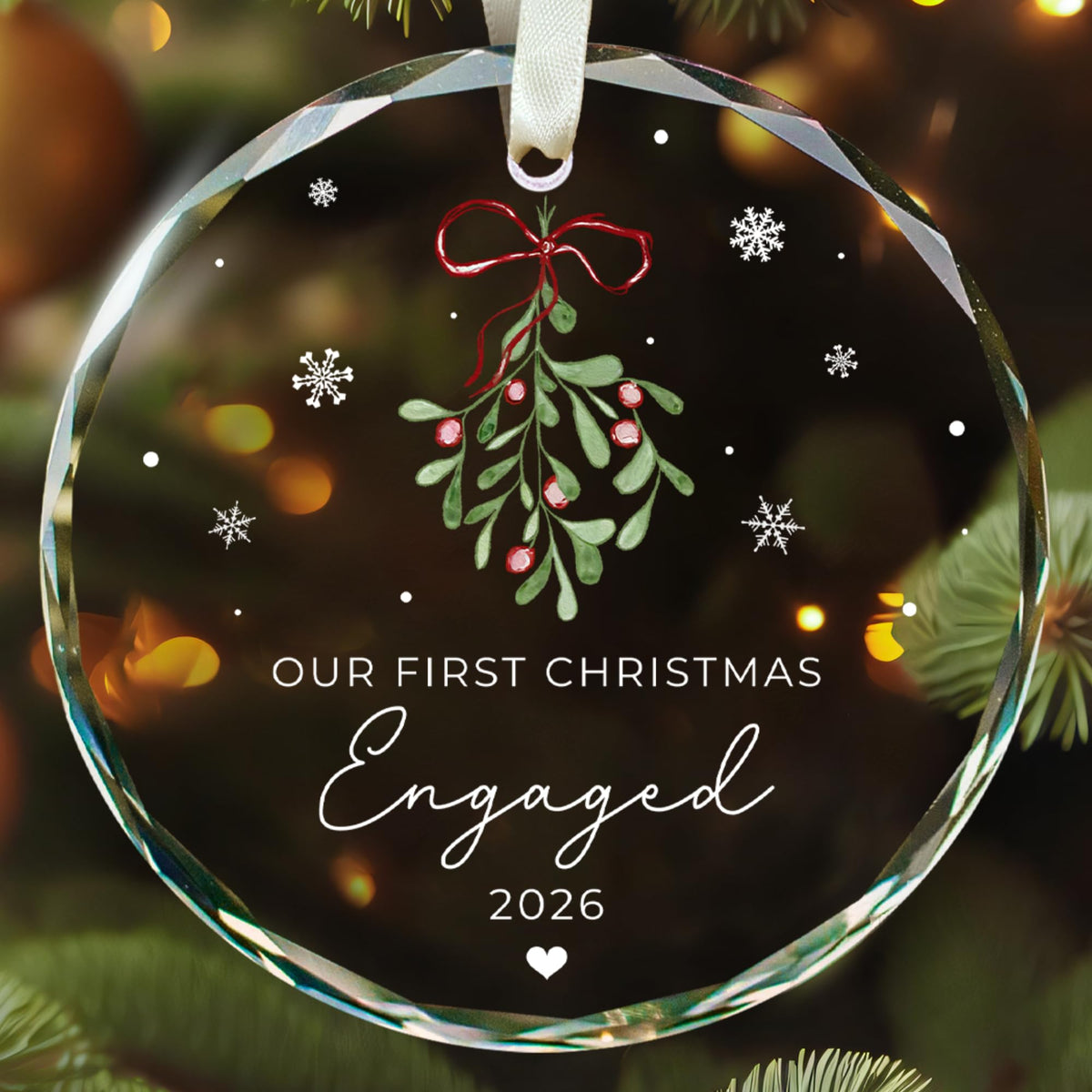 Christian Family Snowman Christmas Ornament for Parents