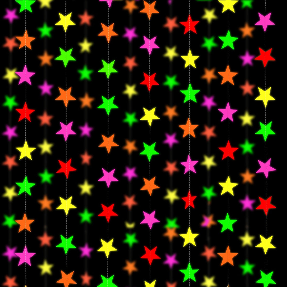 156FT Pre-Strung Gold Star Garland Banner for Party Decor