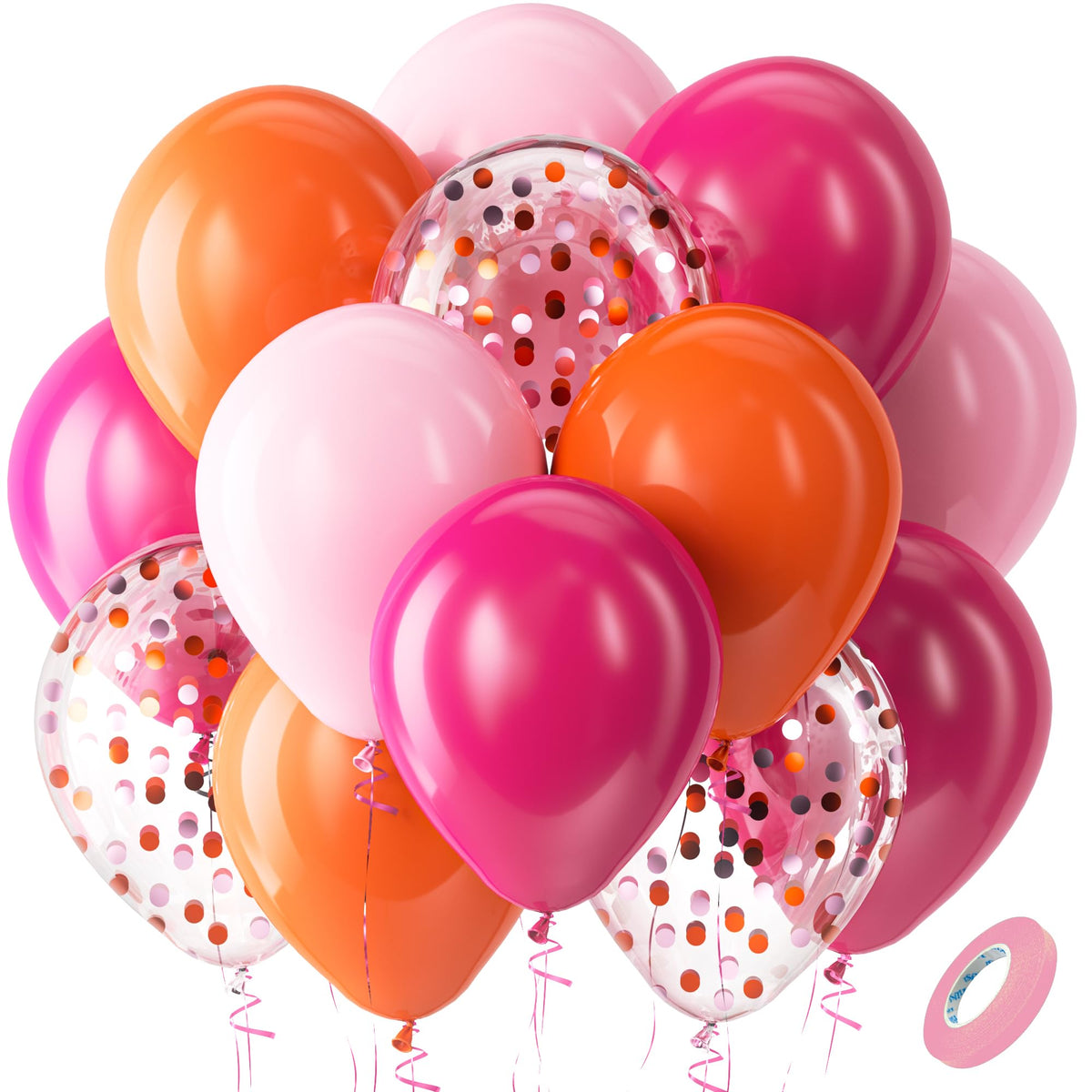 60-Piece Latex Balloons for Parties & Event Decorations