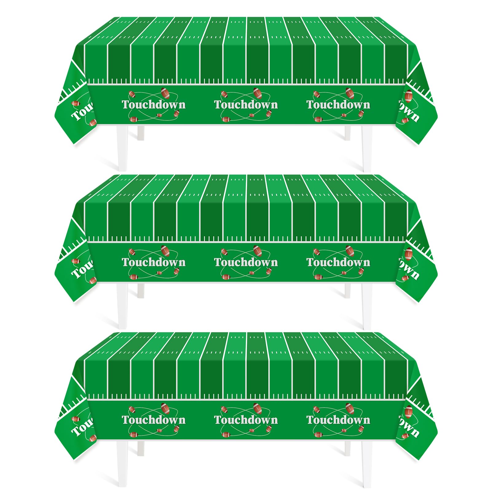 54 x 108-Inch Disposable Plastic Party Tablecloth Cover