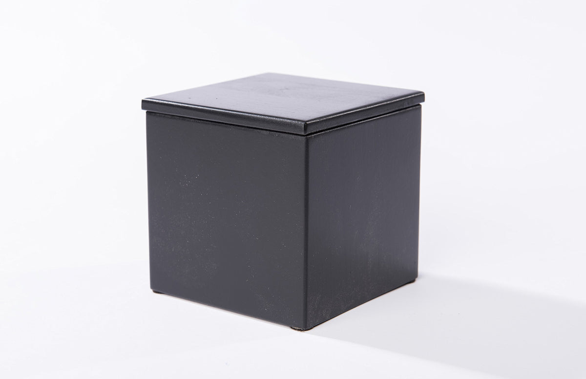 LifeSong Milestones Personalized Small Wooden Cremation Urn for Son’s Ashes | Handmade Funeral Urn Holds 49 cu in, 4.5x4.5x4.75 – “Son, If Love Could Have”
