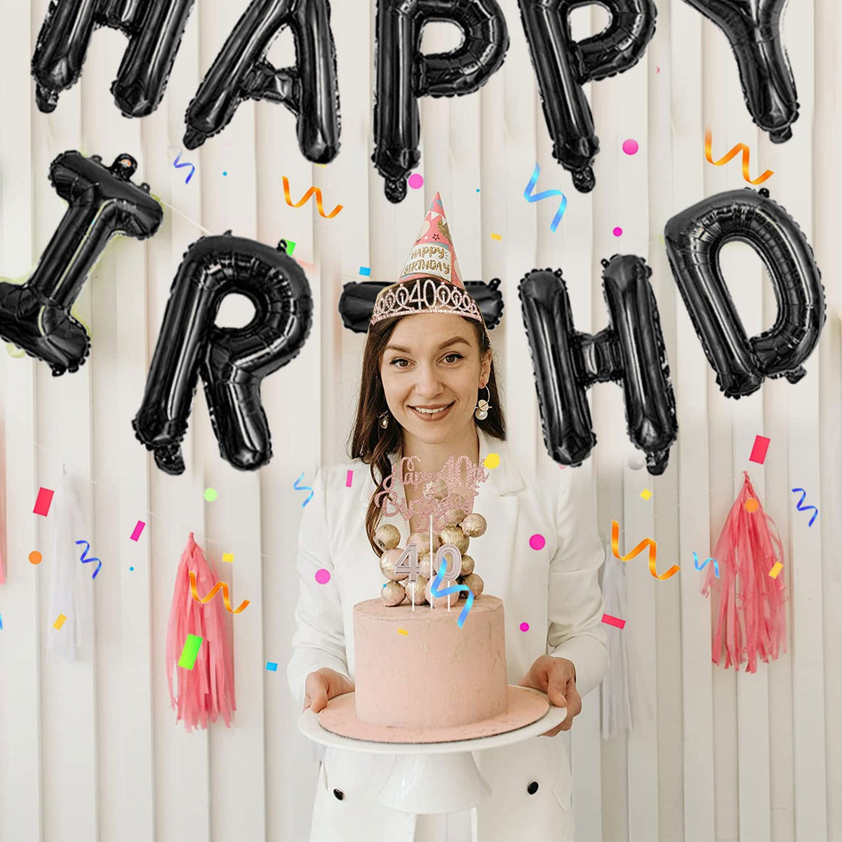 happy birthday balloons