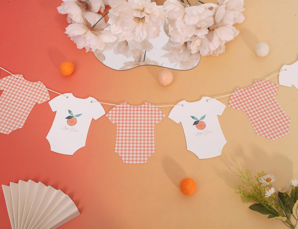 Golf Baby Shower Bodysuit Banner