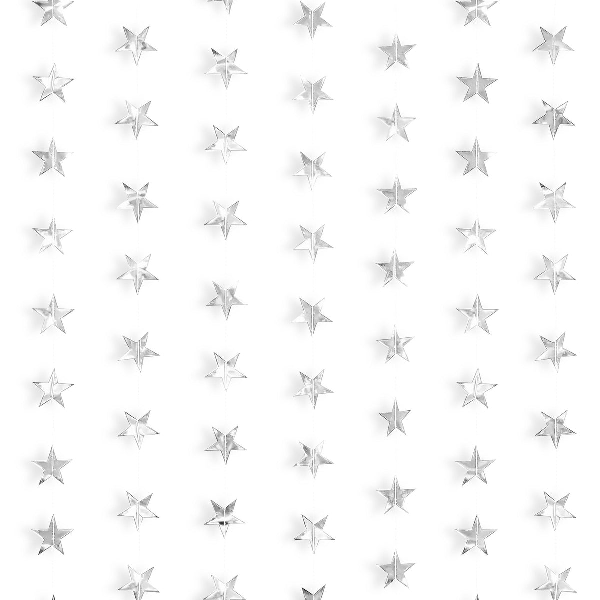 156FT Pre-Strung Gold Star Garland Banner for Party Decor