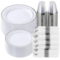 Goodluck Pre Rolled Plastic Dinnerware Set