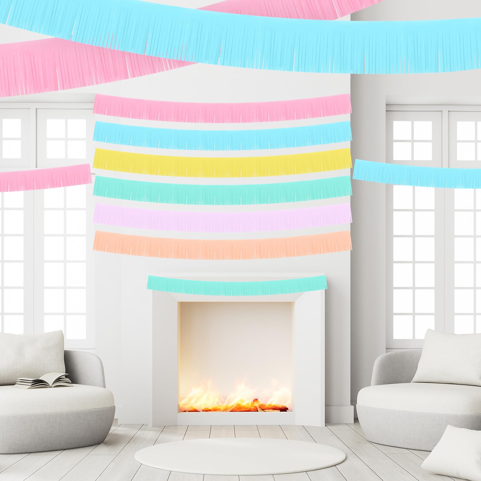 Taiyin 12 Pack Mexican Fringe Garland