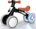 Colorful Lighting Baby Balance Bike Toys for 1 Year Old Boy Girl Gifts, 10-36 Month Toddler Balance Bike, No Pedal 4 Silence Wheels & Soft Seat First Bike, One Year Old Boy Girl Birthday Gifts.