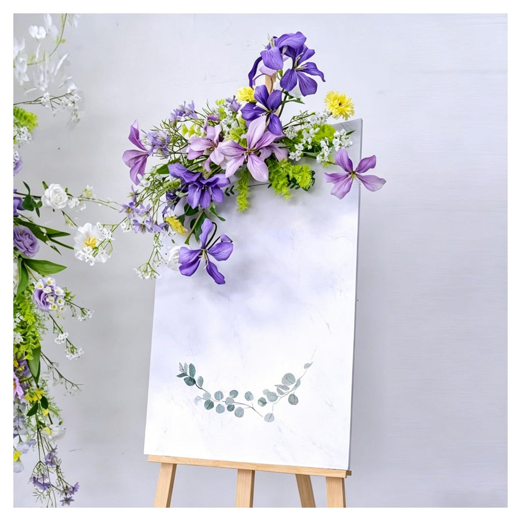 JQGADL Window Display Flowers Hanging Floral Decor Wedding Aisle Flowers, Multiple Styles Artificial Flowers, for Wedding Reception, Ceremony Backdrop, Hotel Decoration, Engagemen
