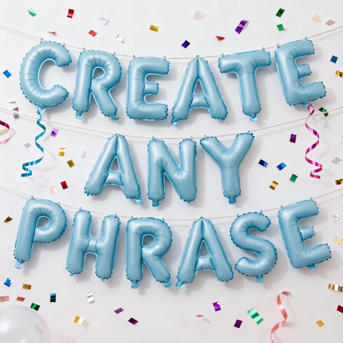 98 Pcs Gold Letter Balloons, Custom 3 Set A-Z Set for Personalizing Names & Phrases Party Supplies Banners - with 1 Set AEOLMPRST 20Pcs for Wedding/Birthdays/Annivs/Grads Party Banner Custom Phrase
