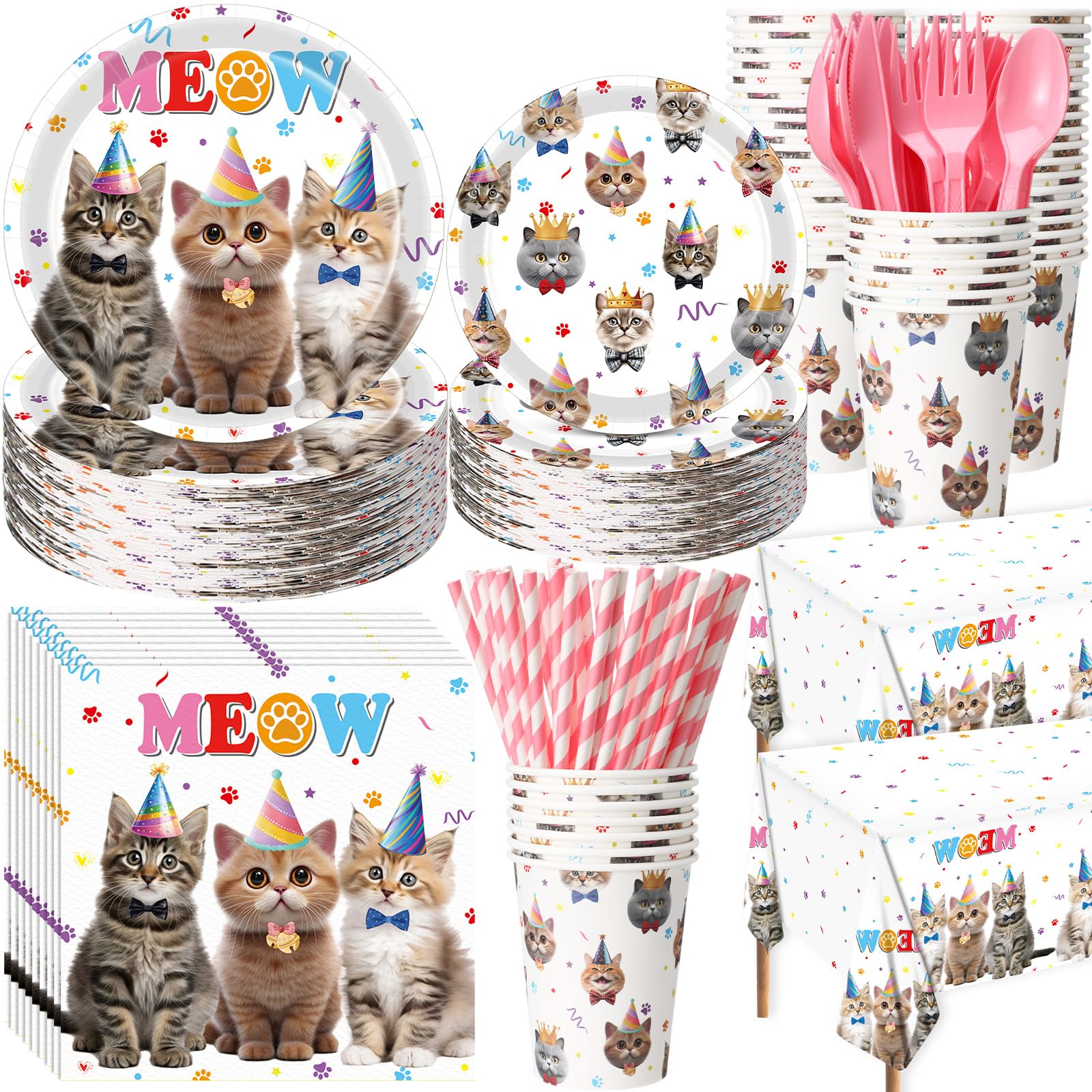 452-Piece Complete Party Supplies Set for Celebrations