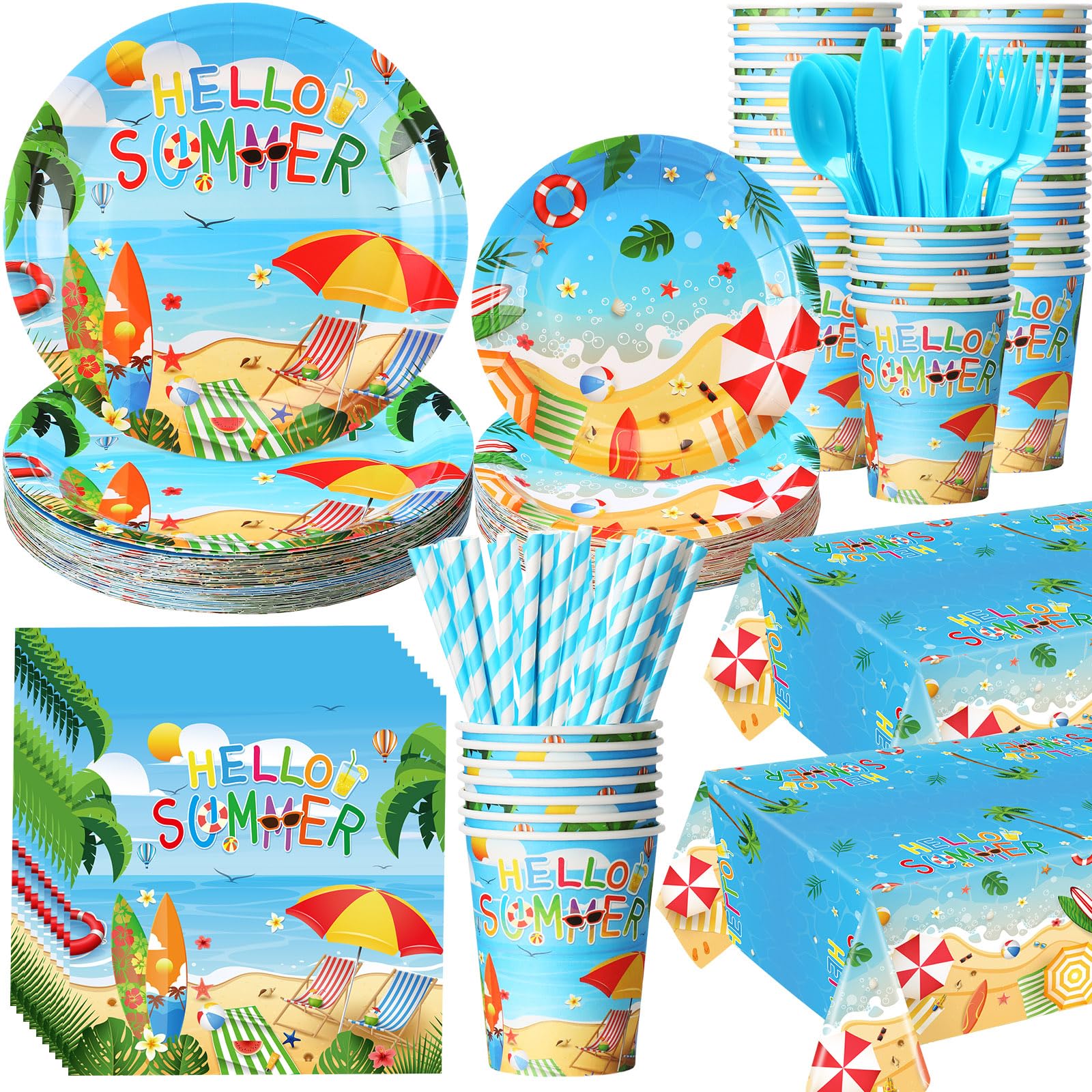452-Piece Complete Party Supplies Set for Celebrations