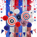 250th Anniversary 4th of July Patriotic Decoration Set