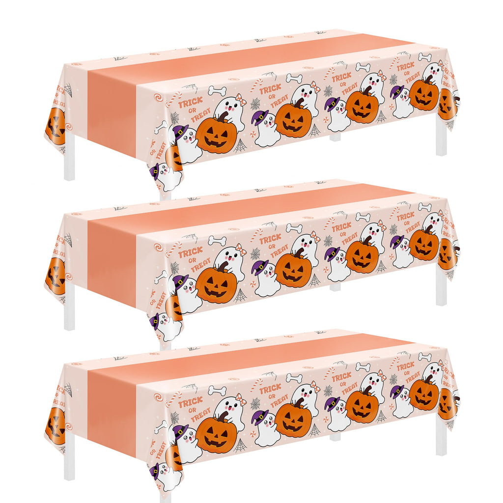 54 x 108-Inch Disposable Plastic Party Tablecloth Cover