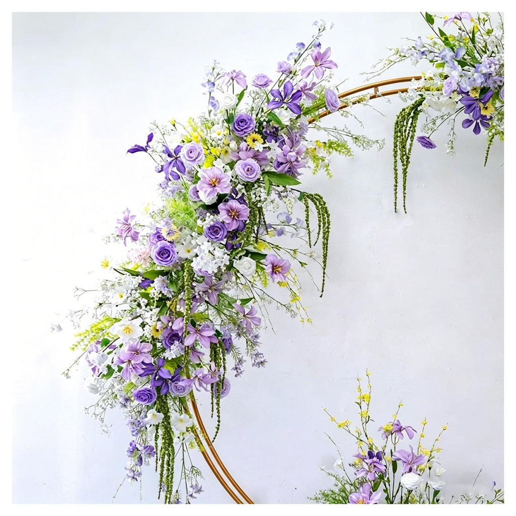 JQGADL Window Display Flowers Hanging Floral Decor Wedding Aisle Flowers, Multiple Styles Artificial Flowers, for Wedding Reception, Ceremony Backdrop, Hotel Decoration, Engagemen