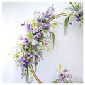 JQGADL Window Display Flowers Hanging Floral Decor Wedding Aisle Flowers, Multiple Styles Artificial Flowers, for Wedding Reception, Ceremony Backdrop, Hotel Decoration, Engagemen