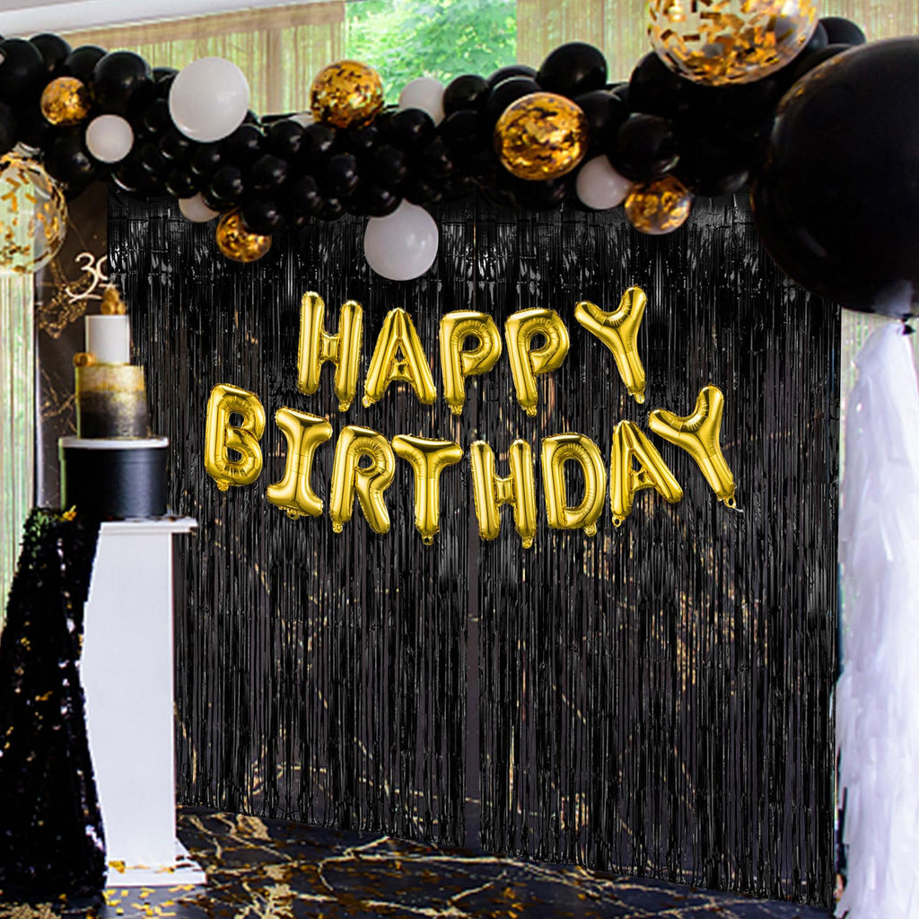 Party Backdrop Decorations Streamers Backdrop Curtains Tinsel Foil Fringe Photo Booth Backdrop Birthday Bachelorette New Year Christmas Wedding Baby Shower Party Decorations