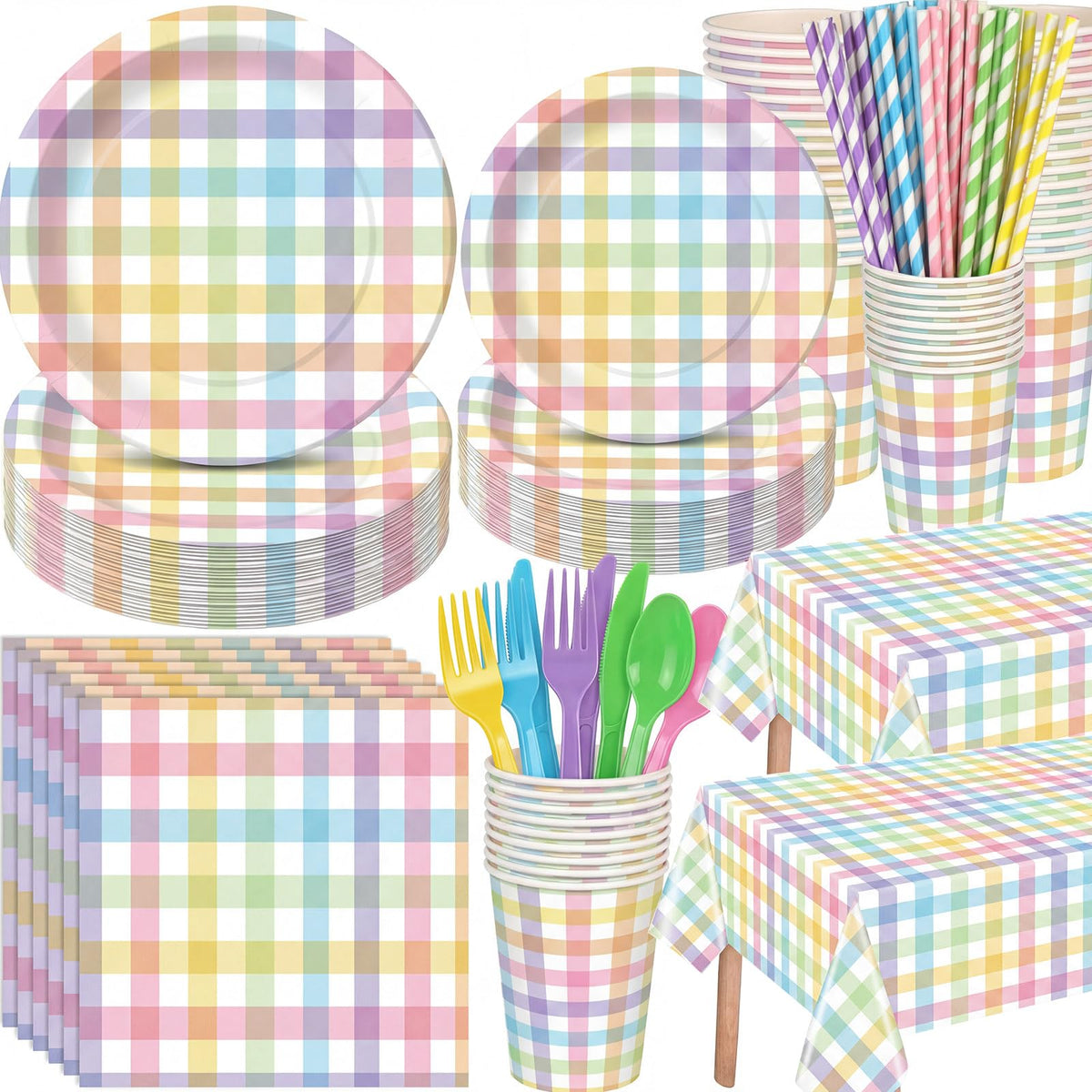 452-Piece Complete Party Supplies Set for Celebrations