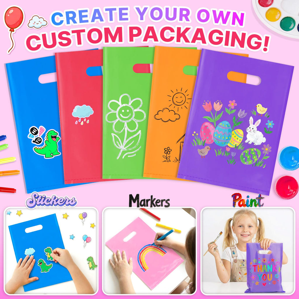 ANZNKU Party Favor Bags 8x11 Inch for Birthday