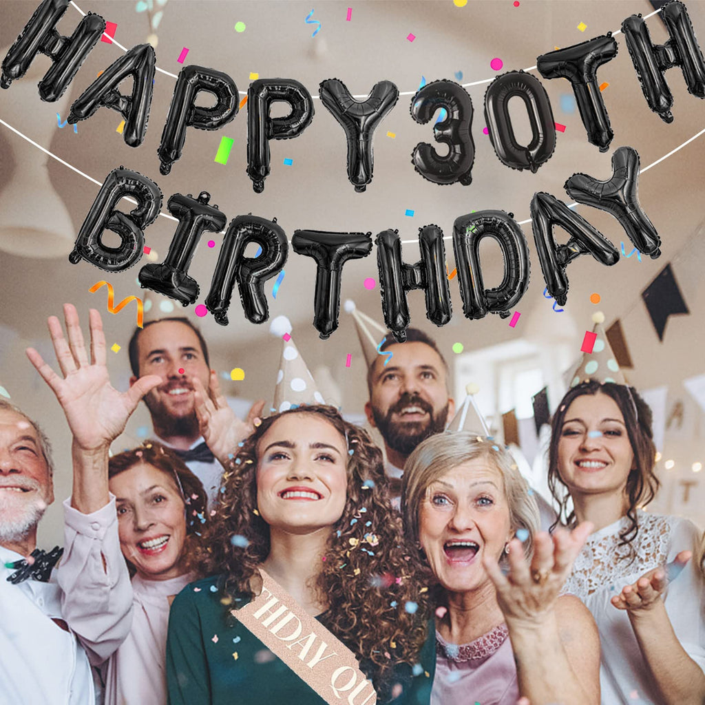 happy birthday balloons
