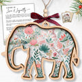Christian Family Snowman Christmas Ornament for Parents
