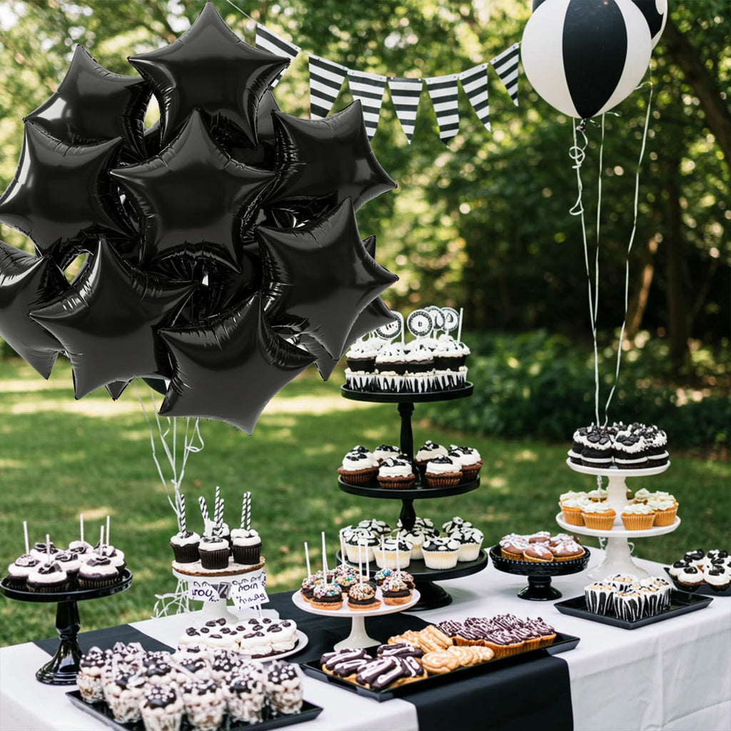 TONIFUL Five Four Star Balloons