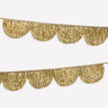 Meri Meri Tinsel Fringe Party Banner (Pack of 1), 10' Party Garland Including Excess Cord