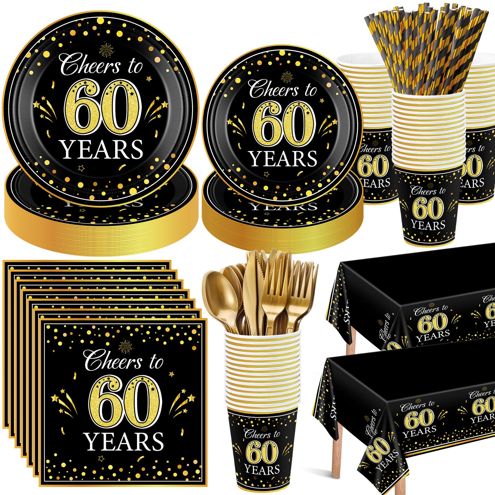452-Piece Complete Party Supplies Set for Celebrations