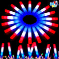 24-Piece 4th of July LED Foam Glow Sticks Party Favors