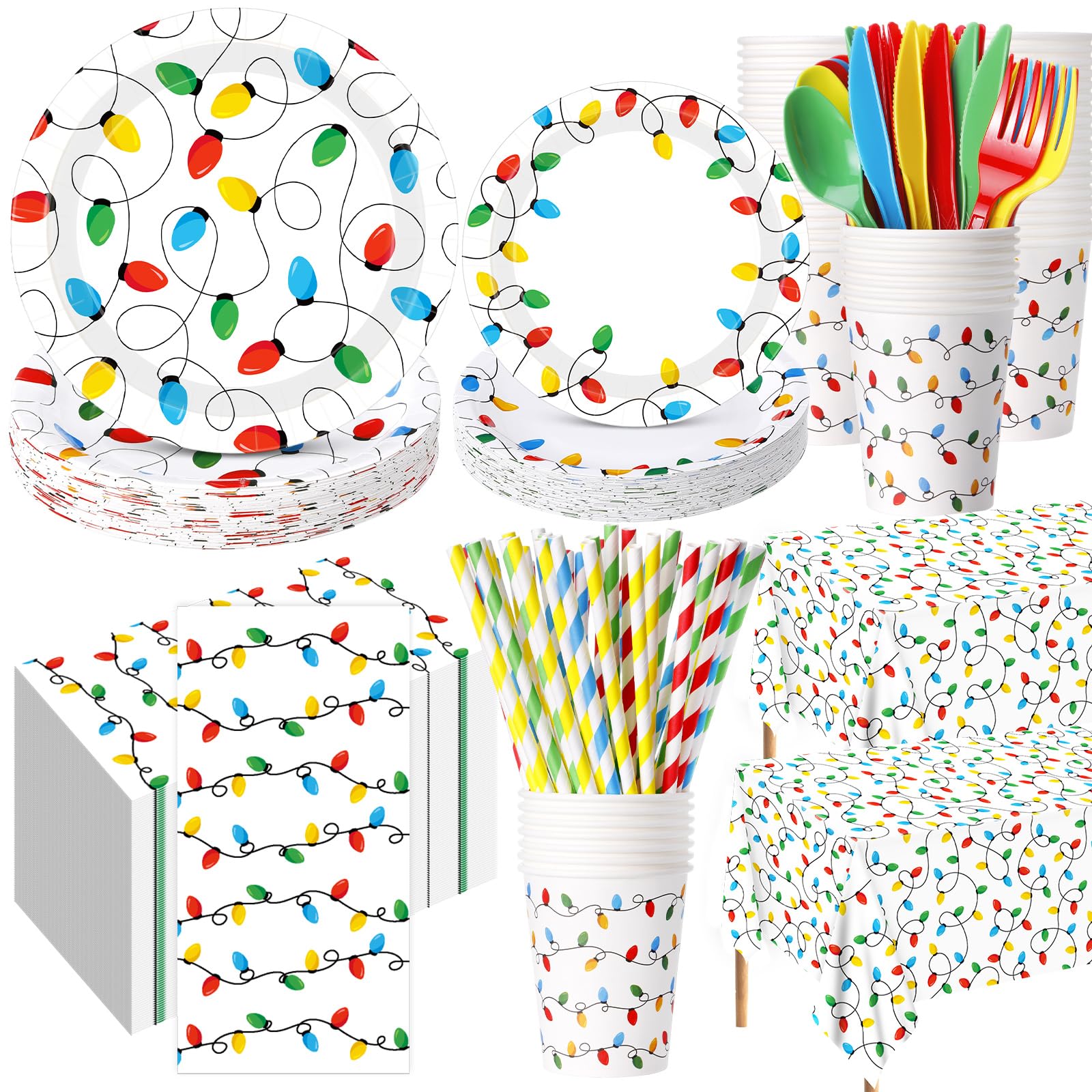 452-Piece Complete Party Supplies Set for Celebrations