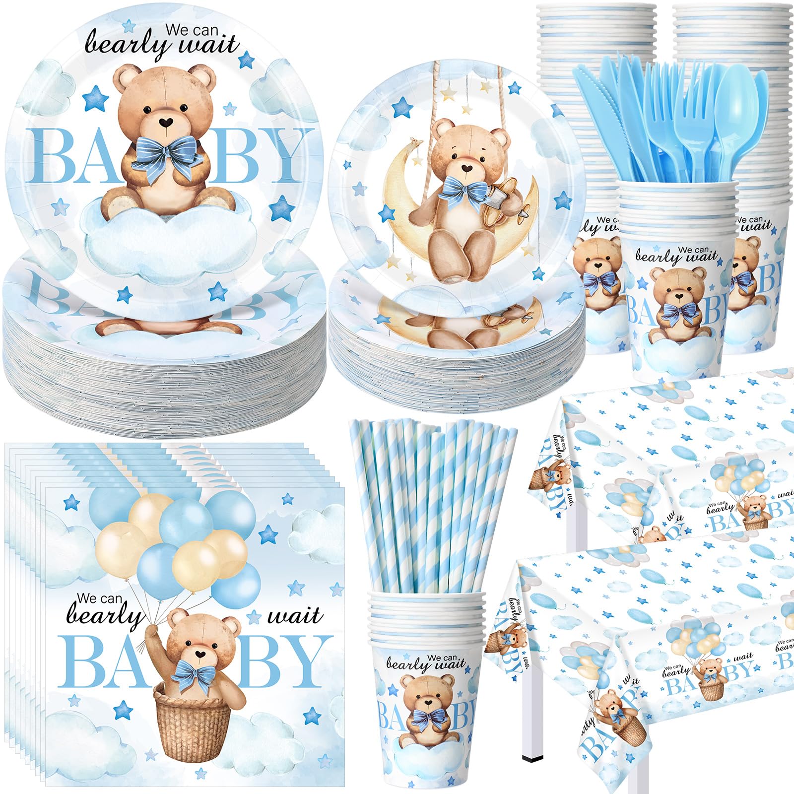 452-Piece Complete Party Supplies Set for Celebrations