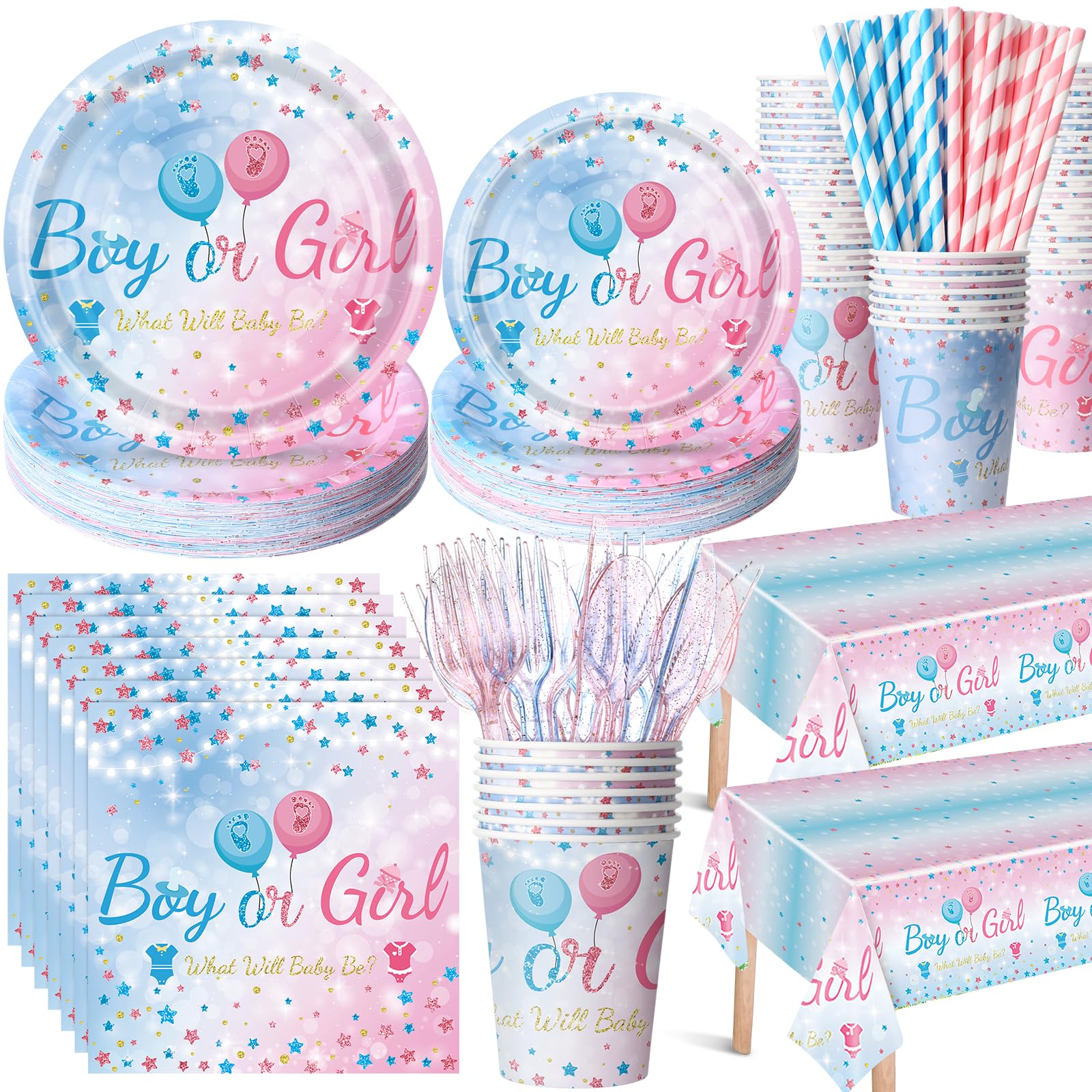 452-Piece Complete Party Supplies Set for Celebrations