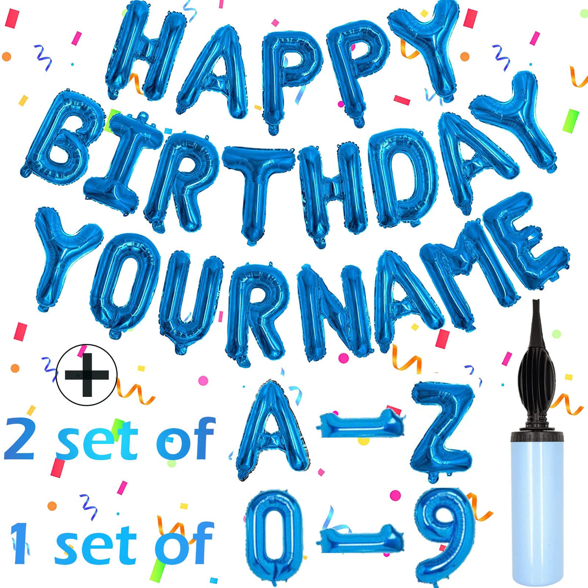 happy birthday balloons