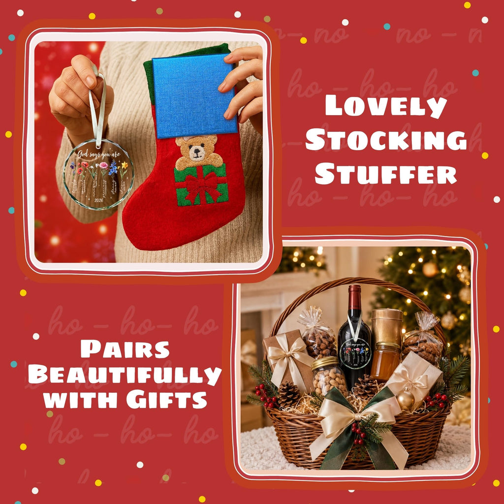 Christian Family Snowman Christmas Ornament for Parents