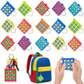 Hicarer Tic Tac Toe Game Keychain Party Favor for Kid 4-8 8-12