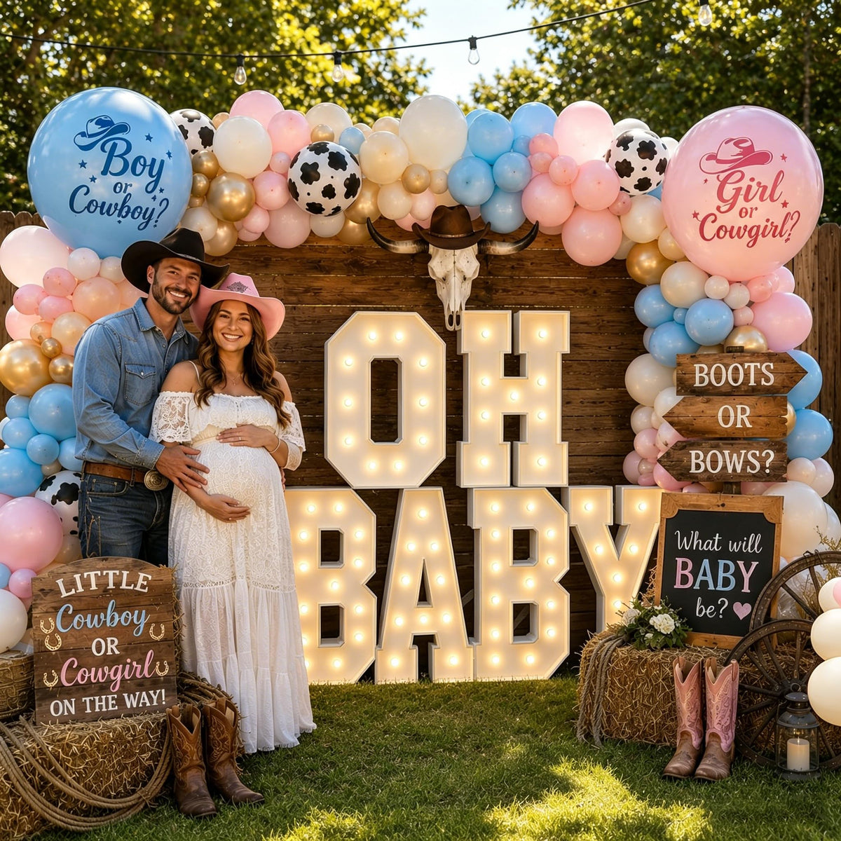 【OH Baby】 Letter 3FT/4FT, neon, Suitable for Birthday Parties, Baptism Day Commemorative Events, engagements, Wedding Parties, proposals, Event Decoration